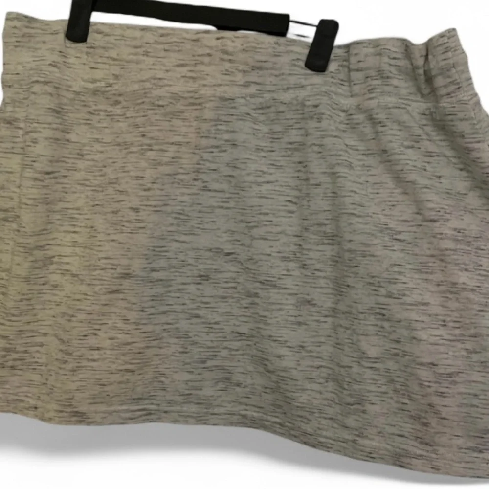 Tek Gear Gray Heather Drawstring Skirt •‎ XL • Casual Athleisure Lounge Skirt